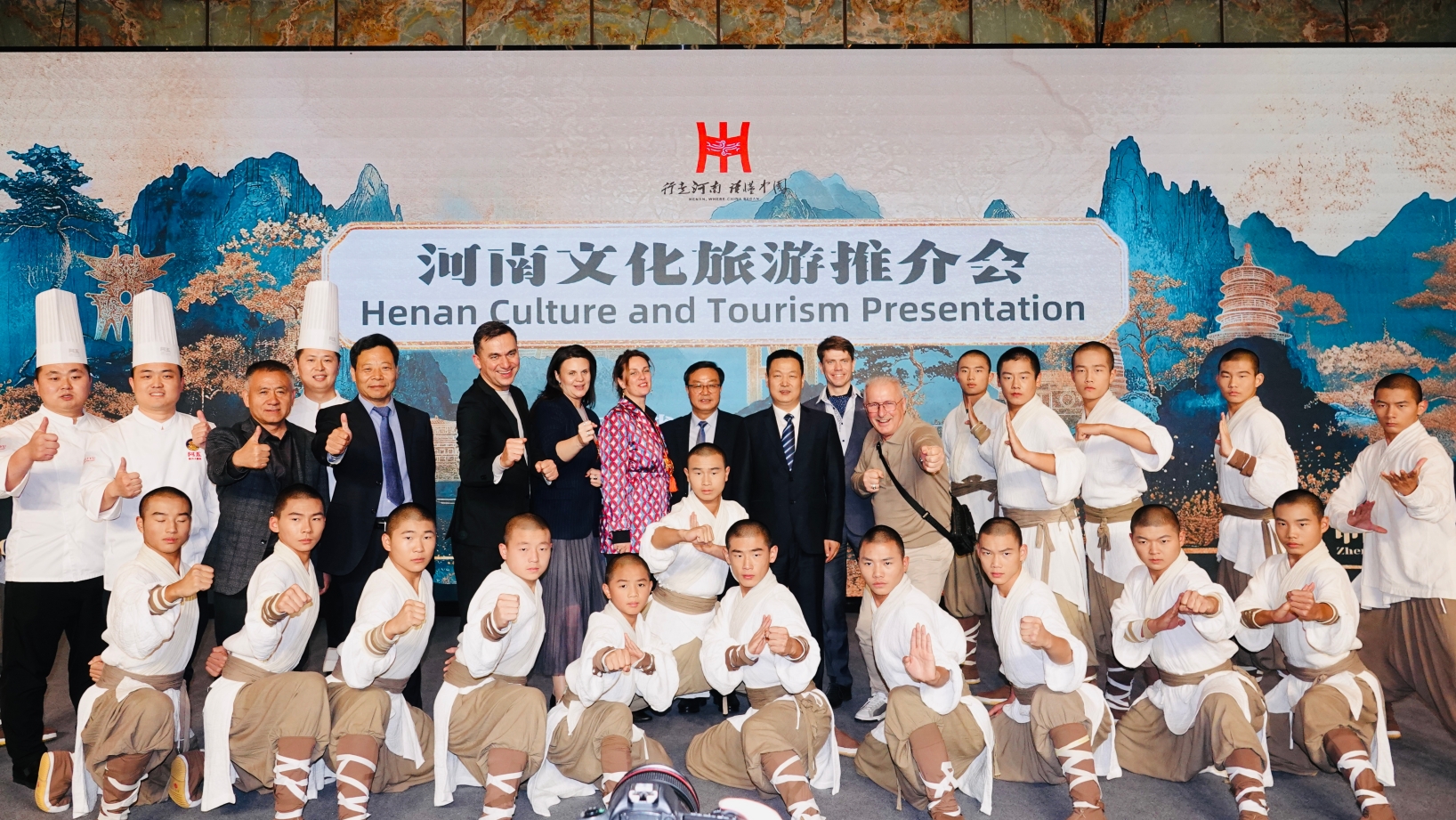 驚艷！阿五“功夫豫宴”引領(lǐng)外賓領(lǐng)略厚重河南